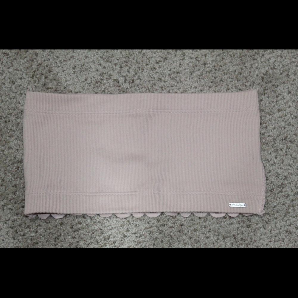 Hollister Gilly Hicks Bandeau with floral lace back